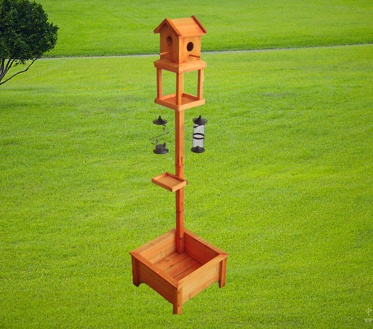 special wood bird table 